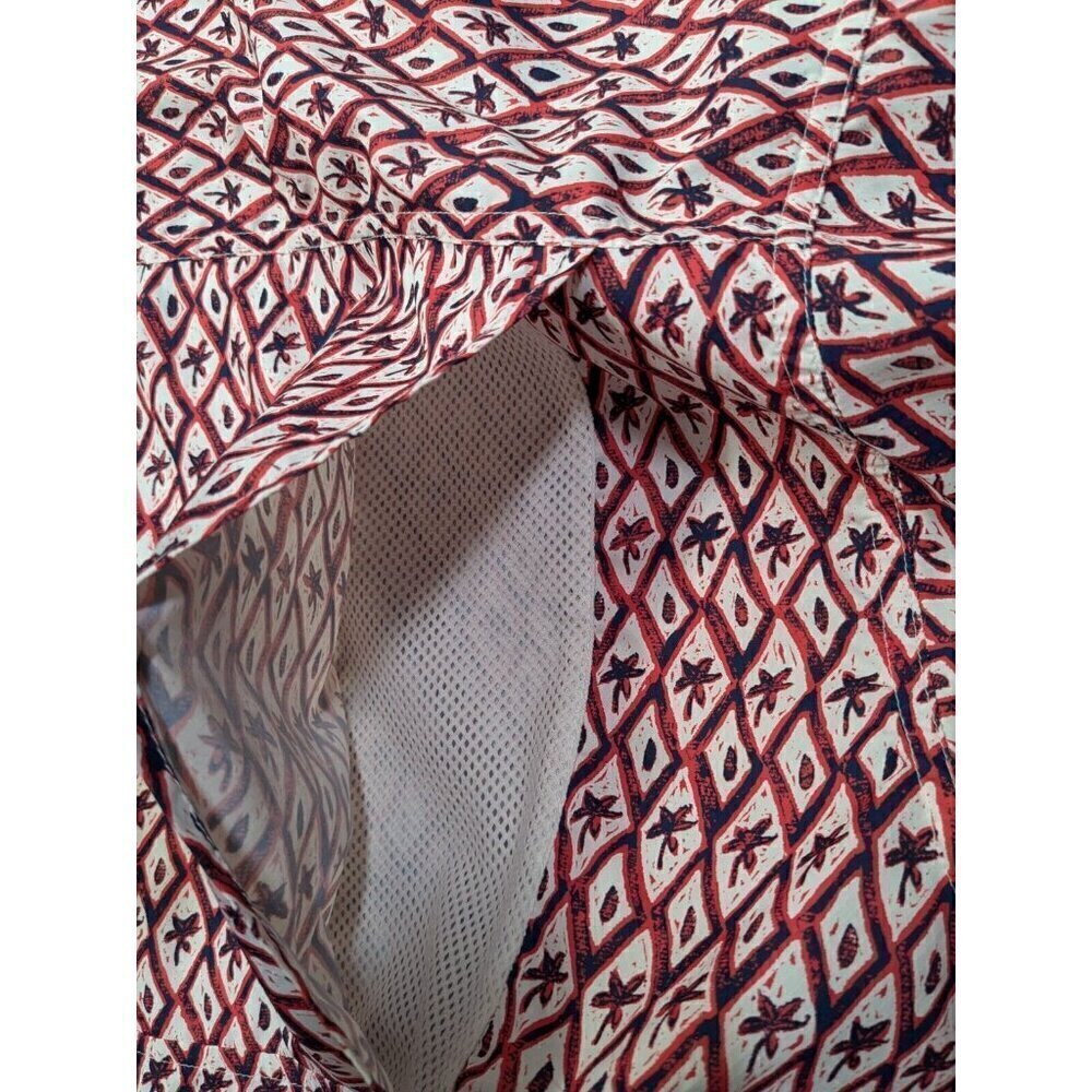 Columbia PFG Shirt XXL Super Slack Tide Vented Fishing Pattern Multicolor Red - Picture 11 of 14